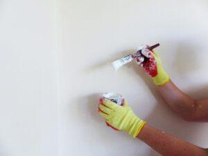 The new trend is to paint only one wall. It's cool and it saves money.