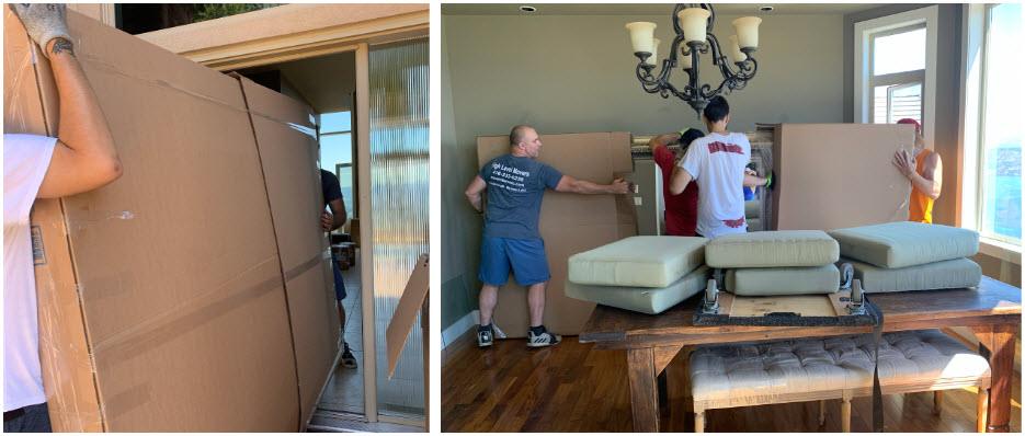 Movers Unloading in Kelowna