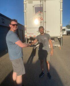 High Level Movers client